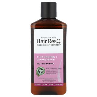 Petal Fresh, Hair ResQ®, Champú con biotina, Engrosador y reparador de daños, 355 ml (12 oz. líq.)