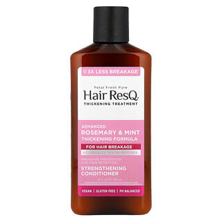 Petal Fresh, Hair ResQ®, Traitement épaississant, Formule épaississante au romarin et à la menthe, Après-shampooing fortifiant, 355 ml