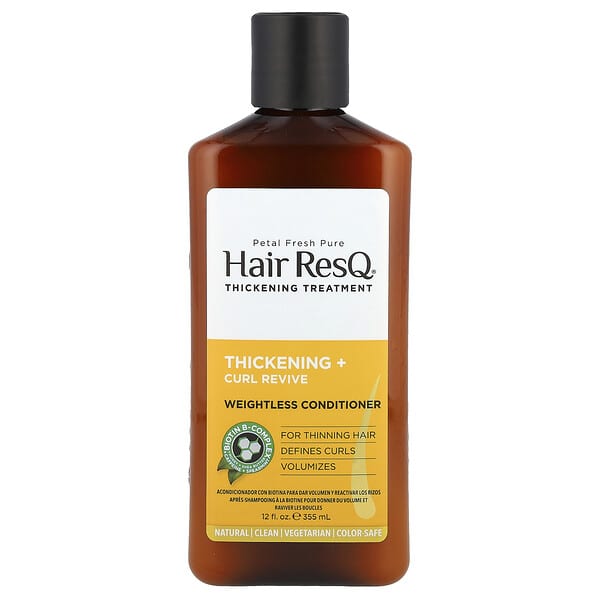 Petal Fresh, Hair ResQ® 웨이트리스 컨디셔너, 씨크닝 + 컬 리바이브, 355ml(12fl oz)