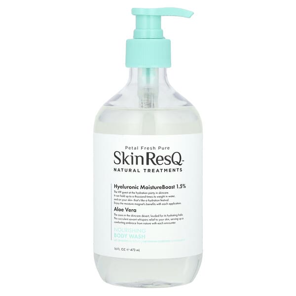 Petal Fresh, Skin ResQ Natural Treatments, Nourishing Body Wash, 16 fl oz (473 ml)