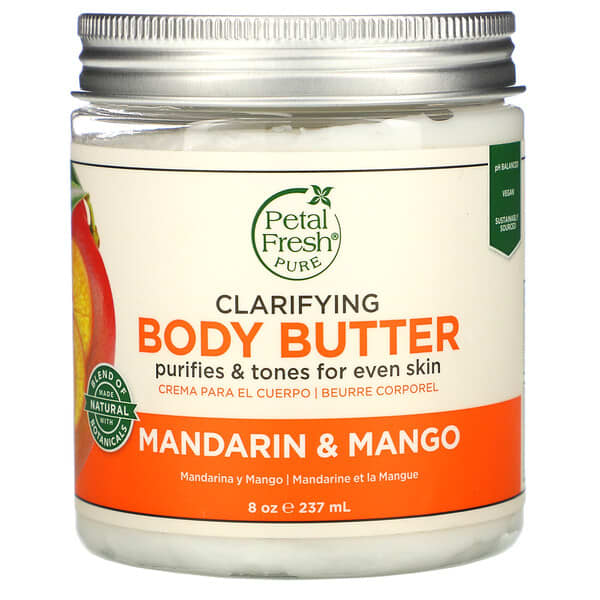 Petal Fresh, Clarifying Body Butter, Mandarin & Mango, 8 oz (237 ml)