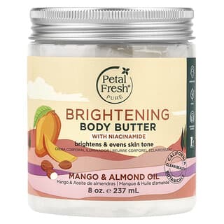 Petal Fresh, Brightening Body Butter With Niacinamide, Mango & Almond Oil, 8 oz (237 ml)