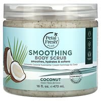 ピュア、スムージング ボディスクラブ、ココナッツ、473ml（16オンス）