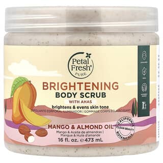 Petal Fresh, Brightening Body Scrub With AHAS, Mango & Almond Oil, 16 fl oz (473 ml)