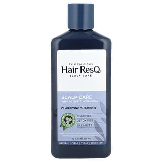 Petal Fresh, Hair ResQ®, Champú purificante, Cuidado del cuero cabelludo con carbón activado, 355 ml (12 oz. líq.)