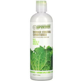 Petal Fresh, SuperFoods, Damage Control Conditioner, Kale, Omega 3 & Keratin, 12 fl oz (355 ml)