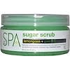 BCL SPA, Sugar Scrub, Lemongrass + Green Tea, 8 oz (227 g)