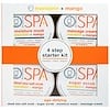 Spa, 4 Step Starter Kit, Age Defying, Mandarin + Mango, 4 - 3 fl oz (85 ml) Each
