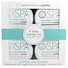 BCL Spa, Hands, Feet and Body, Cooling & Mood Elevating, Spearmint plus Vanilla, 4 Piece Kit - 3 fl oz (85 ml) Each
