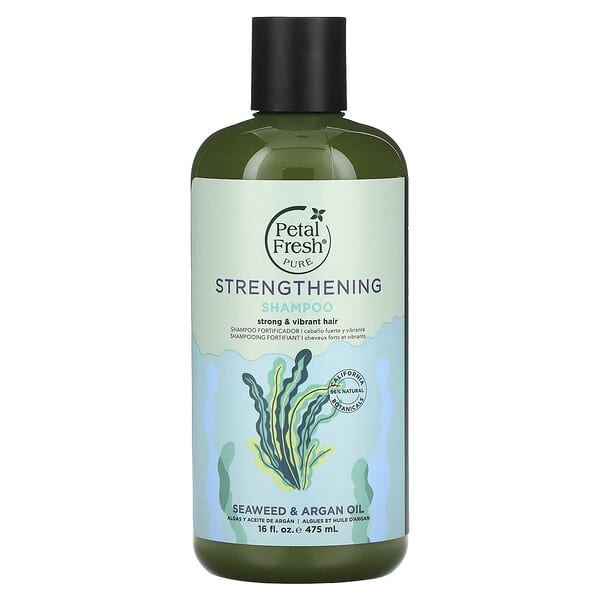 Petal Fresh, 스트렝스닝 샴푸, 씨위드 & 아르간오일, 475ml(16fl oz)