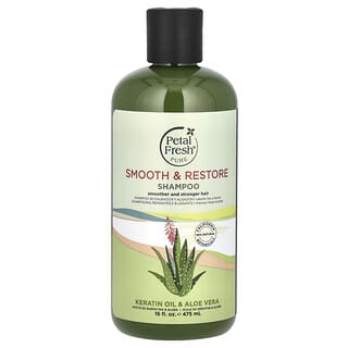 Petal Fresh, Pure, Smooth & Restore Shampoo, Keratin Oil & Aloe Vera, 16 fl oz (475 ml)