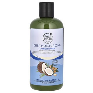 Petal Fresh, 全淨深層保濕護髮素，椰子油和摩洛哥堅果油，16 液量盎司（475 毫升）
