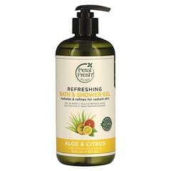 Petal Fresh, Refreshing Bath & Shower Gel, Aloe & Citrus, 16 fl oz (475 ml)