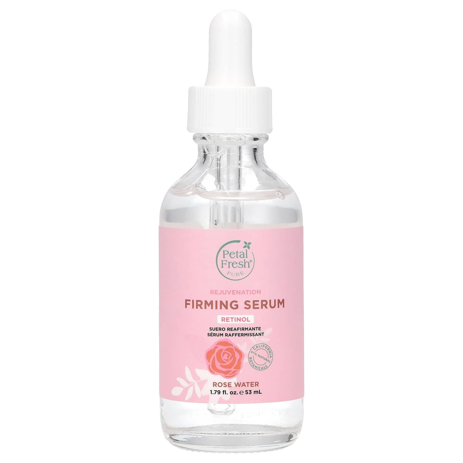 Pure, Rejuvenation Firming Serum, Rose Water, 1.79 fl oz (53 ml) Pure, Rejuvenation Firming Serum, Rose Water, 1.79 fl oz (53 ml)