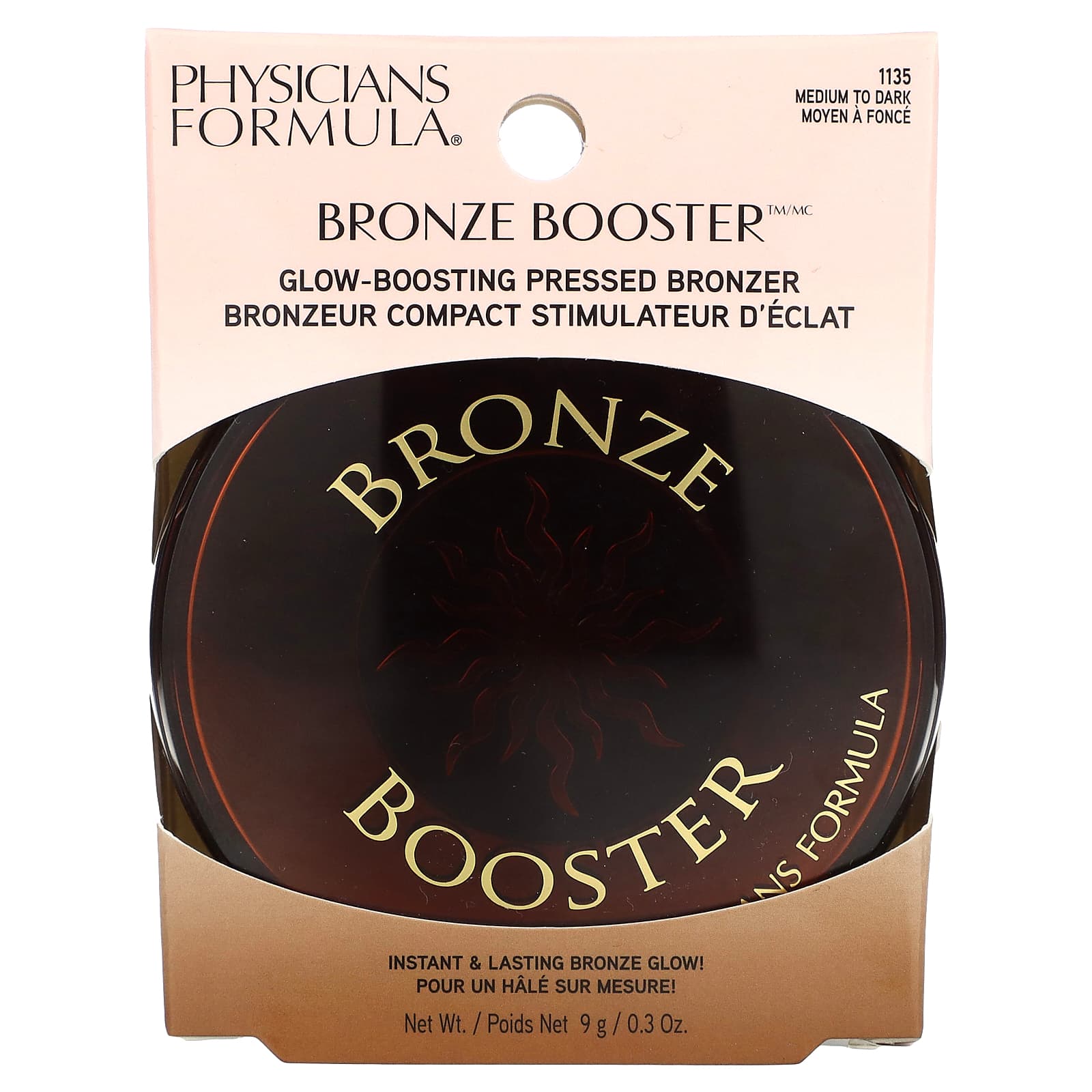 Physicians Formula, Bronze Booster, Glow-Boosting Pressed Bronzer, 1135 ...