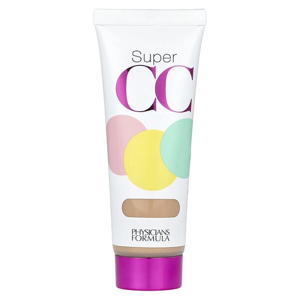Physicians Formula, 슈퍼 CC, 색-코렉션 + 케어 크림, 6234 라이트, 35ml(1.2fl oz)