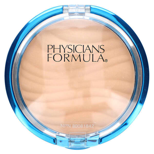 Physicians Formula‏, Mineral Wear, Talc-Free Mineral Airbrushing Pressed Powder, SPF 30, Beige, 0.26 oz (7.5 g)
