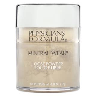 Physicians Formula, Mineral Wear, Loose Powder, Translucent Light, 12 g (0,42 oz.)