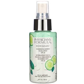 Physicians Formula, RefreshMist, Cucumber & Bamboo Facial Spray, SPF 20, 3.4 fl oz (100 ml)