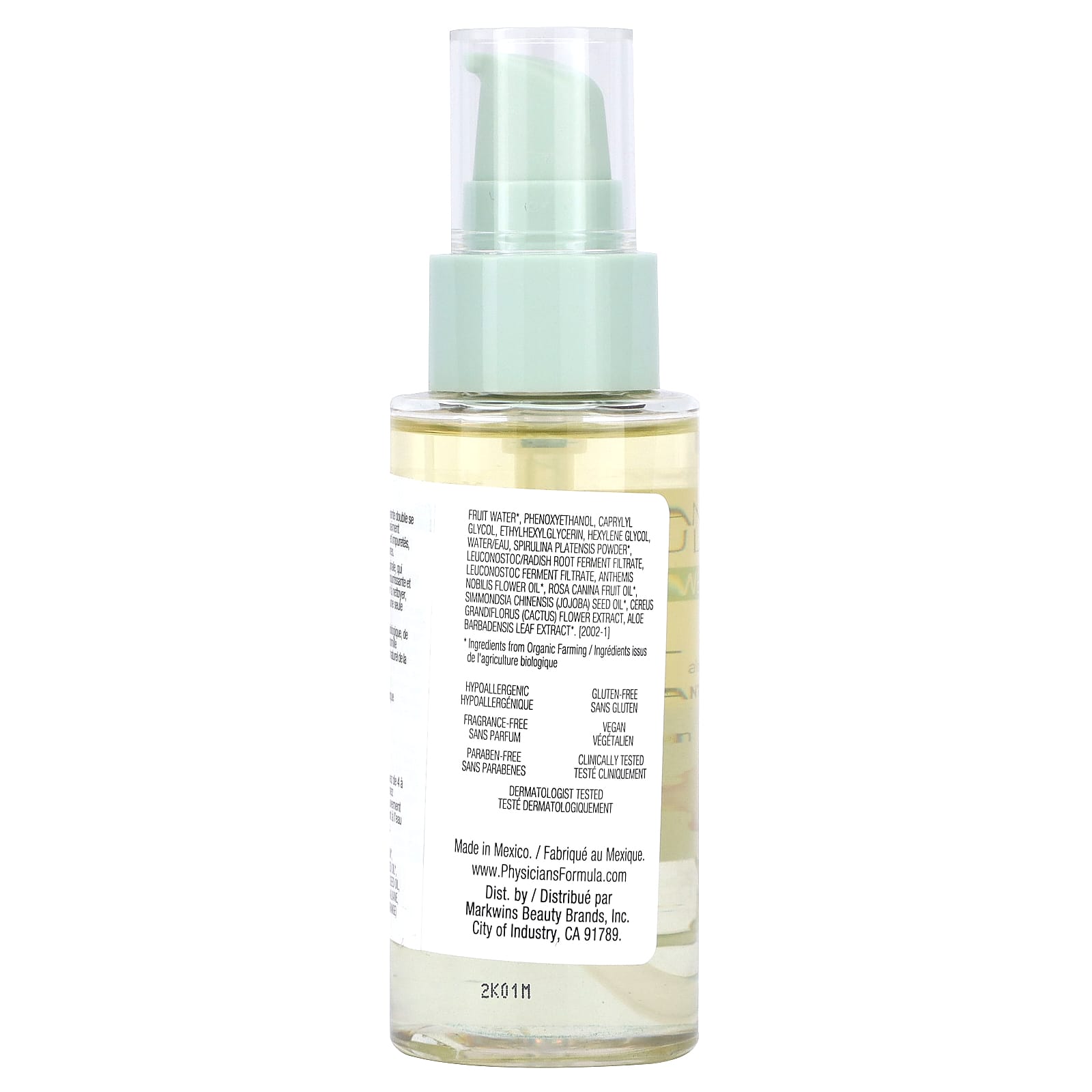 Physicians Formula, Organic Wear, Double Cleansing Oil, 4.2 fl oz (125 ml)