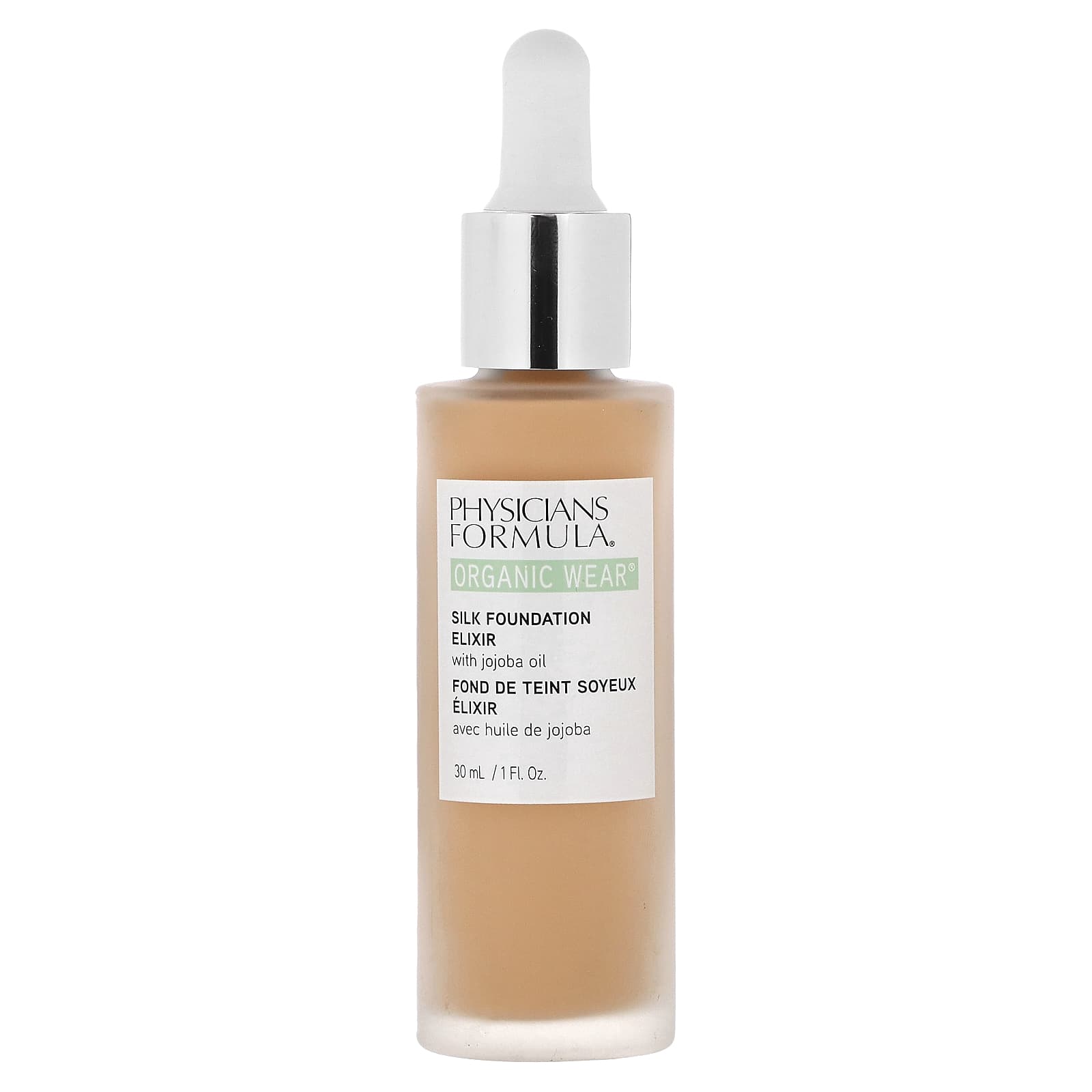 Physicians Formula, Organic Wear, Silk Foundation Elixir with Jojoba