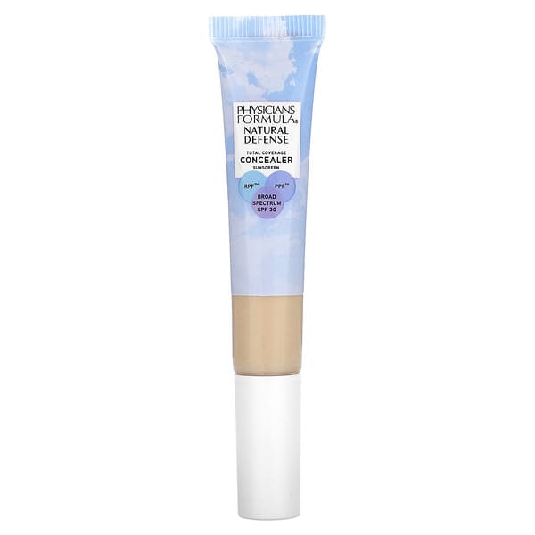 Physicians Formula‏, "קונסילר Natural Defense, SPF 30, בהיר, 7 מ""ל (0.23 אונקיות נוזל)" (פריט שאינו נמכר עוד באתר)