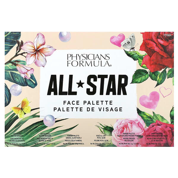 Physicians Formula, Palette de visages All Star, 1 pièce