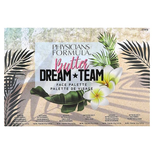 Physicians Formula, 버터 드림팀 페이스 팔레트, 1개입