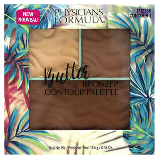 Physicians Formula, Butter Bronzer Contour Palette, 1712788 Контур 1, 0,48 унции (13,6 g)