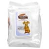 Fórmula de Manteiga de Coco com Vitamina E, Toalhetes Refrescantes para Cães, 100 Toalhetes
