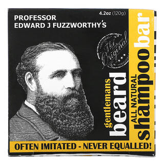 Professor Fuzzworthy's, Gentlemans Beard Shampooing en barre, 120 g