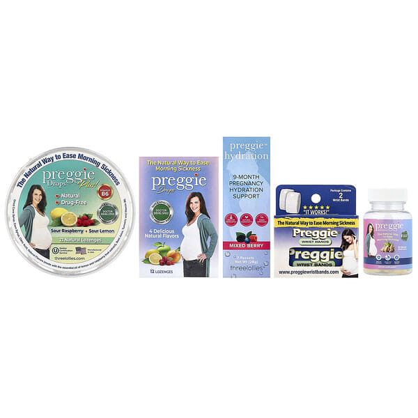 Preggie, Geschenkbox, 5-teiliges Set