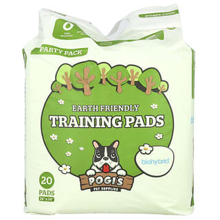 Pogi's Pet Supplies, Serviettes d'entraînement écologiques, 20 serviettes