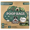 Pogi's Pet Supplies, Poop Bags, Super Duper Pack, Poop-Beutel, duftneutral, 50 Rollen, 750 Beutel, 2 Dosierspender