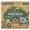Pogi's Pet Supplies, Earth Friendly пакетики для фекалій, Super Duper Pack, свіжий порошок, 50 шт., 750 пакетиків, 2 дозатори