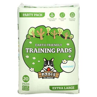 Pogi's Pet Supplies, Almohadillas de entrenamiento ecológicas, extragrandes, 20 almohadillas