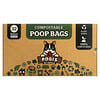 Compostable Poop Bags, 32 Rolls, 480 Bags