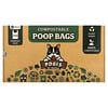 Compostable Poop Bags, 18 Rolls, 270 Handled Bags