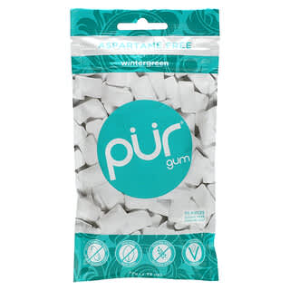 The PUR Company, Chewing Gum, Wintergreen, 55 Pieces, 2.72 oz (77 g)