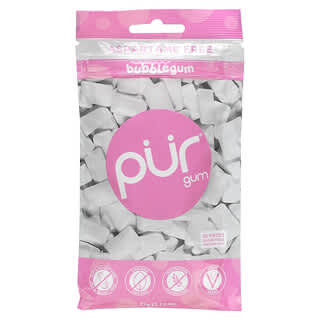 The PUR Company, Chewing Gum, Bubblegum, 55 Pieces, 2.72 oz (77 g)