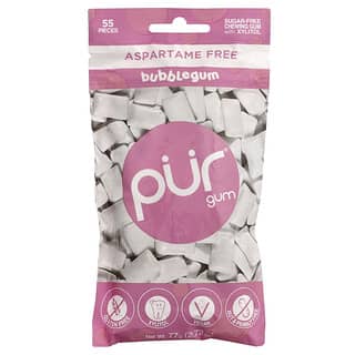 The PUR Company, Sugar Free Chewing Gum, Bubblegum, 55 Pieces, 2.72 oz (77 g)