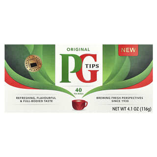 PG Tips, Thé original, 40 sachets de thé, 116 g