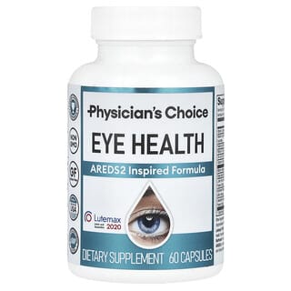 Physician's Choice, Eye Health, Fórmula inspirada en Areds2, 60 cápsulas