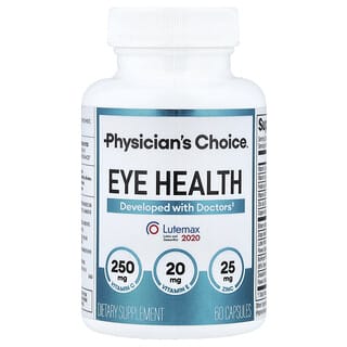 Physician's Choice, Eye Health, Fórmula inspirada en Areds2, 60 cápsulas