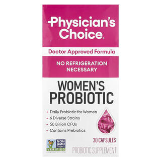 Physician's Choice, Women's Probiotic, 50 Billion CFUs, 30 Capsules