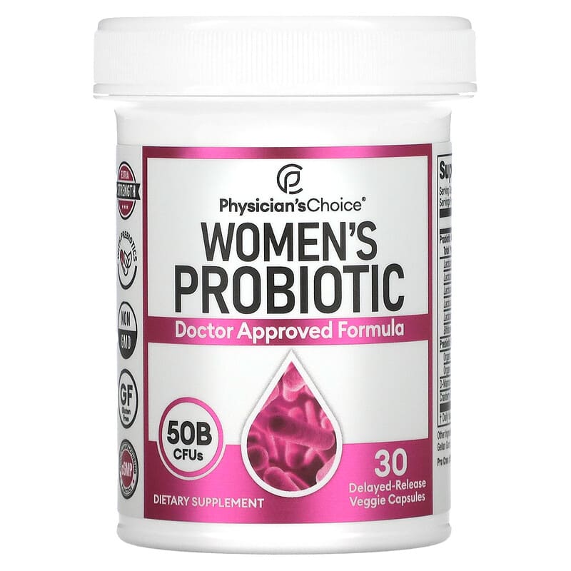 Physician's Choice, Women's Probiotic, 50 Billion CFUs, 30 Delayed