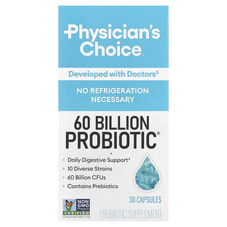 Physician's Choice, 60 Billion Probiotic, 30 Delayed-Release Veggie Capsules