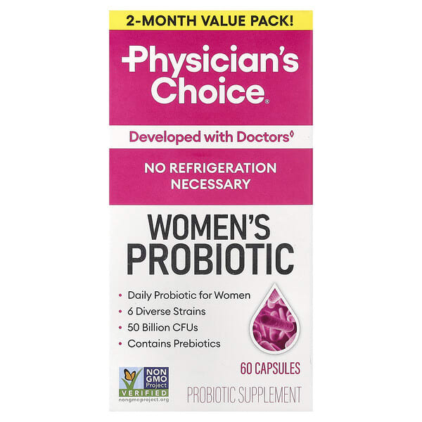 Physician's Choice, Women's Probiotic, 60 Capsules — product photo 1