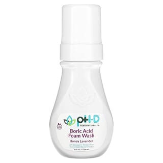 pH-D Feminine Health, Espuma de Limpeza com Ácido Bórico, Mel e Lavanda, 177,44 ml (6 fl oz)