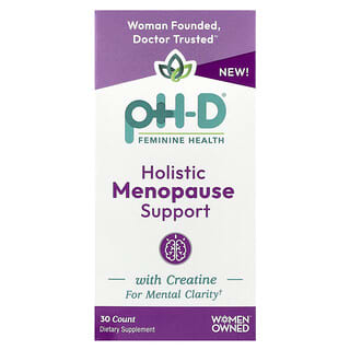 pH-D Feminine Health, Suporte Holístico para Menopausa, 30 Cápsulas